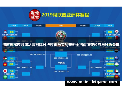 深度揭秘欧冠淘汰赛对阵分析逻辑与实战策略全指南演变趋势与胜负关键 深度揭秘欧冠淘汰赛对阵分析逻辑与实战策略全指南演变趋势与胜负关键